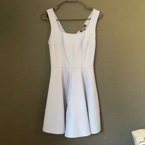 Home Before Daylight Periwinkle Dress- Lulus